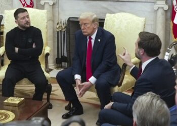 Perdebatan Sengit Zelensky, Trump, dan Vance di Oval Office, Gedung Putih