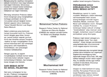 Ujung Tapal Batas Politik Bebas Aktif