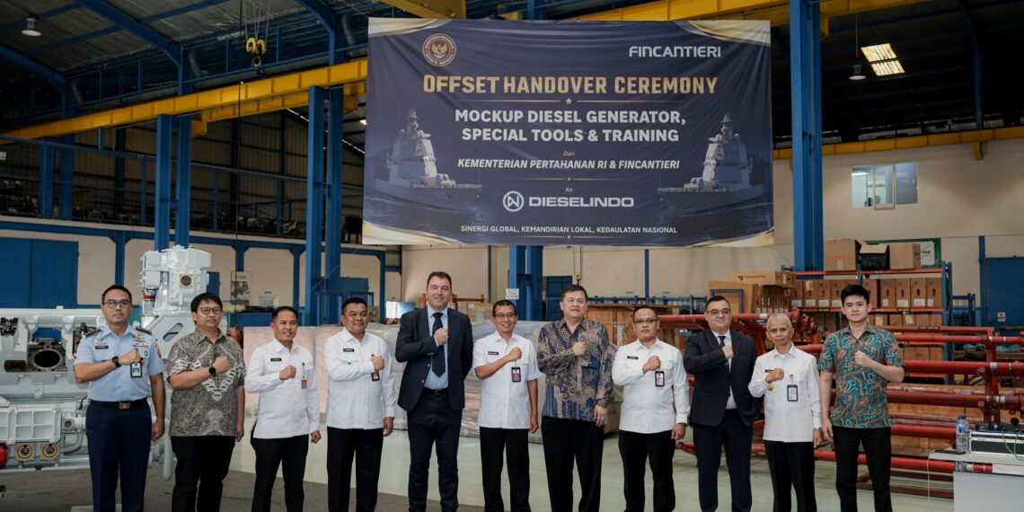 PT Dieselindo Utama Nusa Resmi Terima Program Offset Fincantieri