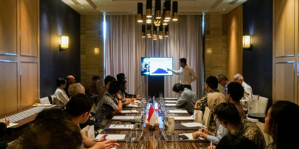 CNDSS Hadiri Exclusive Briefing Naval Group: Progres, Strategi Kemitraan, dan Roadmap Pembangunan Kapal Selam Scorpene Evolved Indonesia